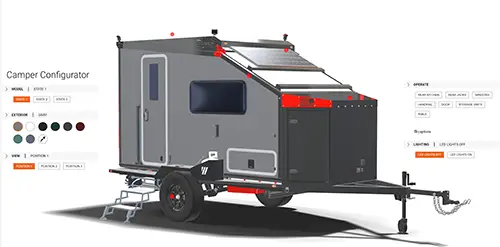 Virtual Camper Configurator