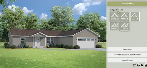 Heckaman Homes Exterior Visualizer