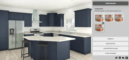 Heckaman Homes Kitchen Visualizer