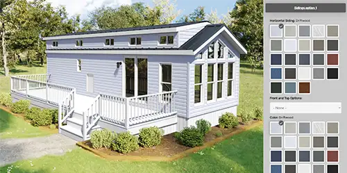 Kropf Park Models Exterior Visualizer