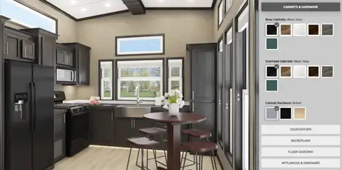 Kropf Park Models Kitchen Visualizer