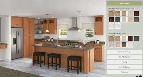 Pleasant Valley Homes Kitchen Visualizer
