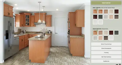 Pleasant Valley Homes Kitchen Visualizer