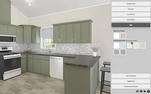 Western Park Models Kitchen Visualizer