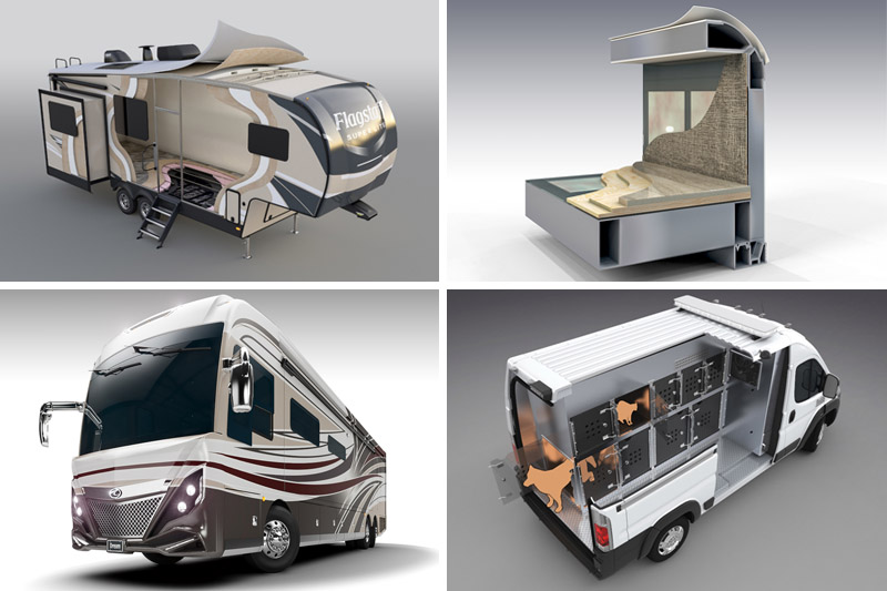 Interactive Industrial Product Renderings Gallery
