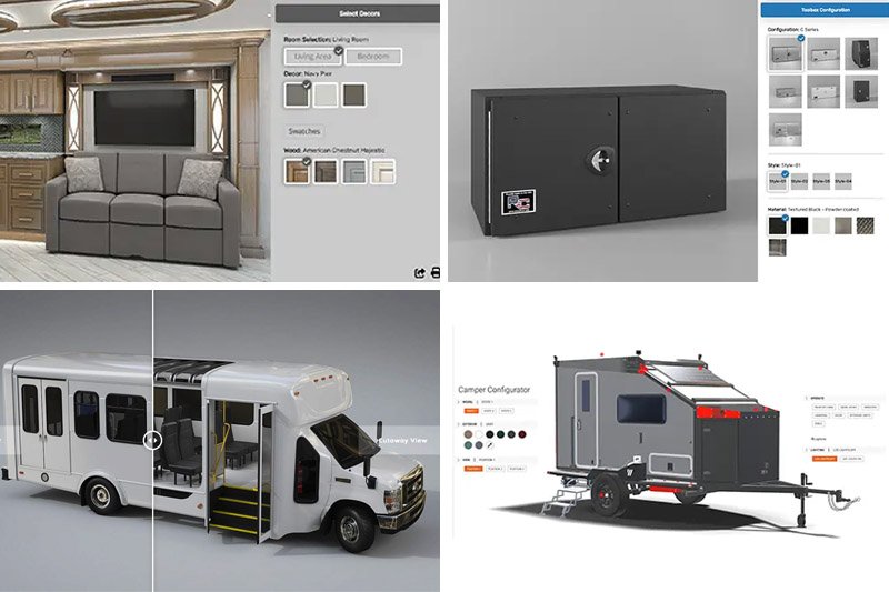 Interactive Industrial Product Gallery